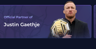 Official Partner of Justin Gaethje